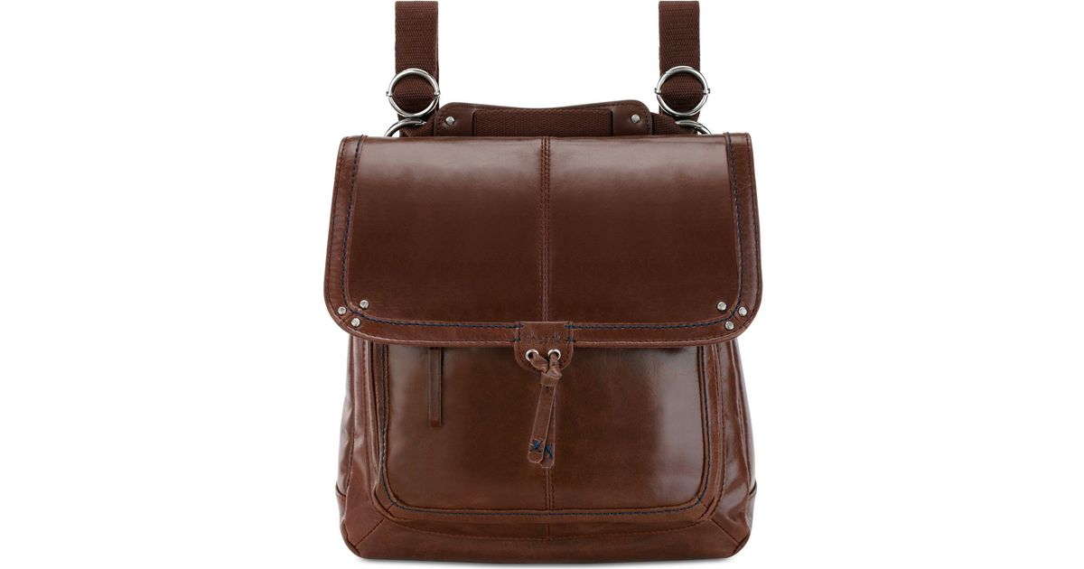 The Sak Ventura Leather Backpack in Brown - Lyst