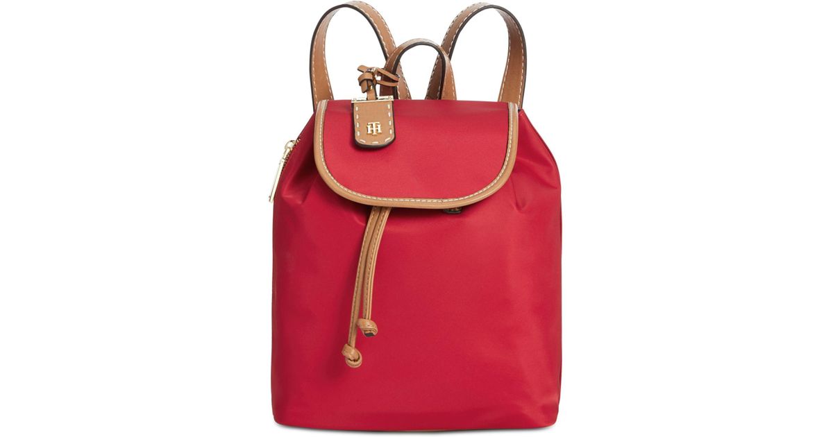 tommy hilfiger drawstring bag