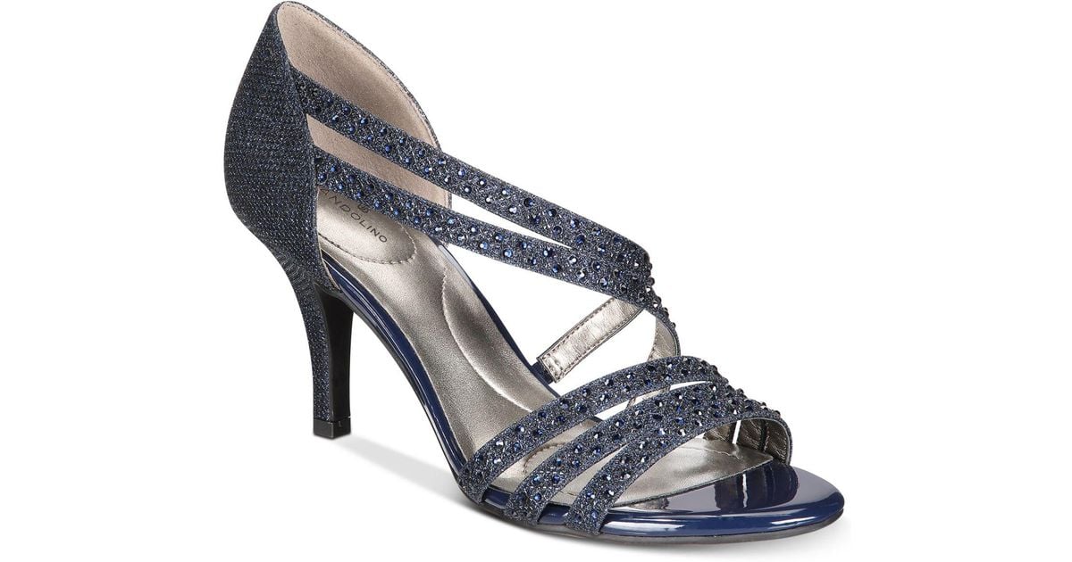 bandolino navy blue sandals