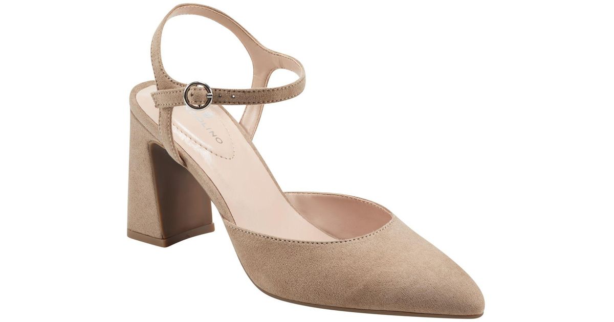 Bandolino Pointed Toe Kolby Pumps in Brown | Lyst