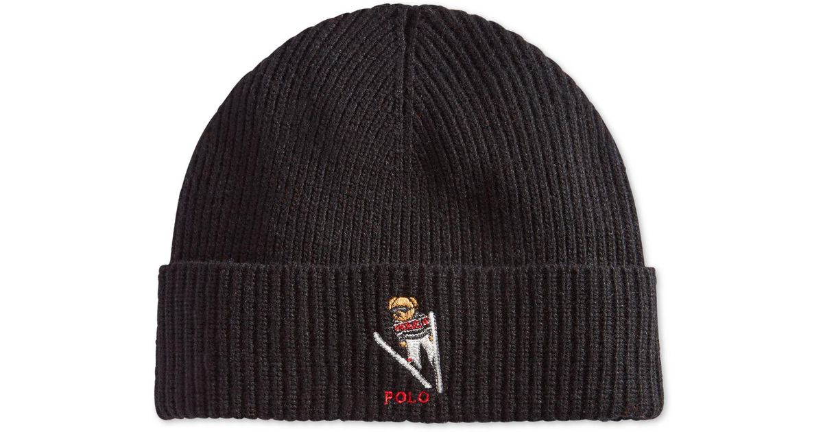 ski bear hat