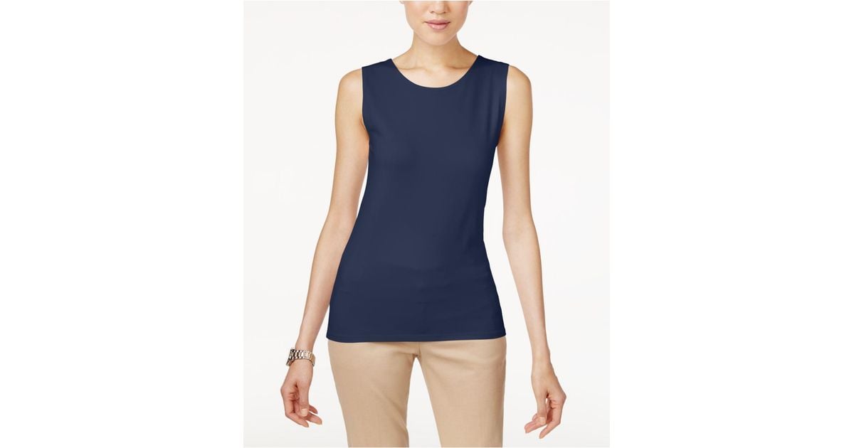 alfani sleeveless layering tank top