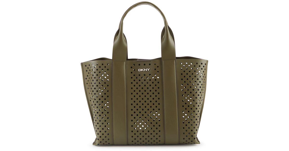 DKNY Dakota Large Tote Handbag in Green Lyst