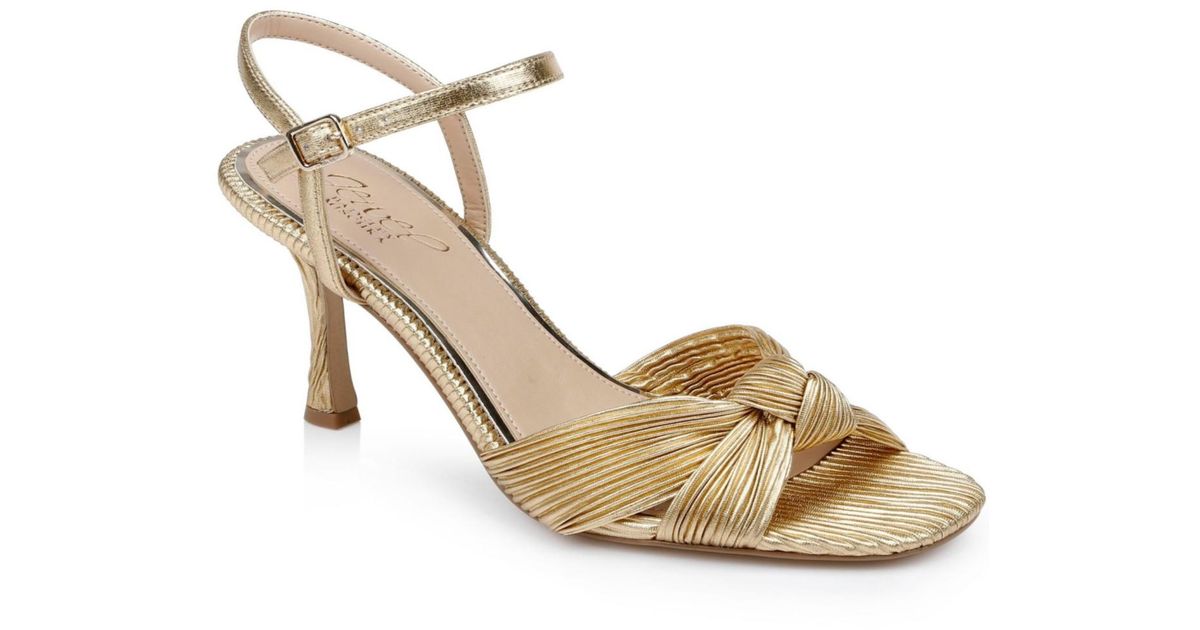Hydee Pleated Stiletto Sandal main image 0