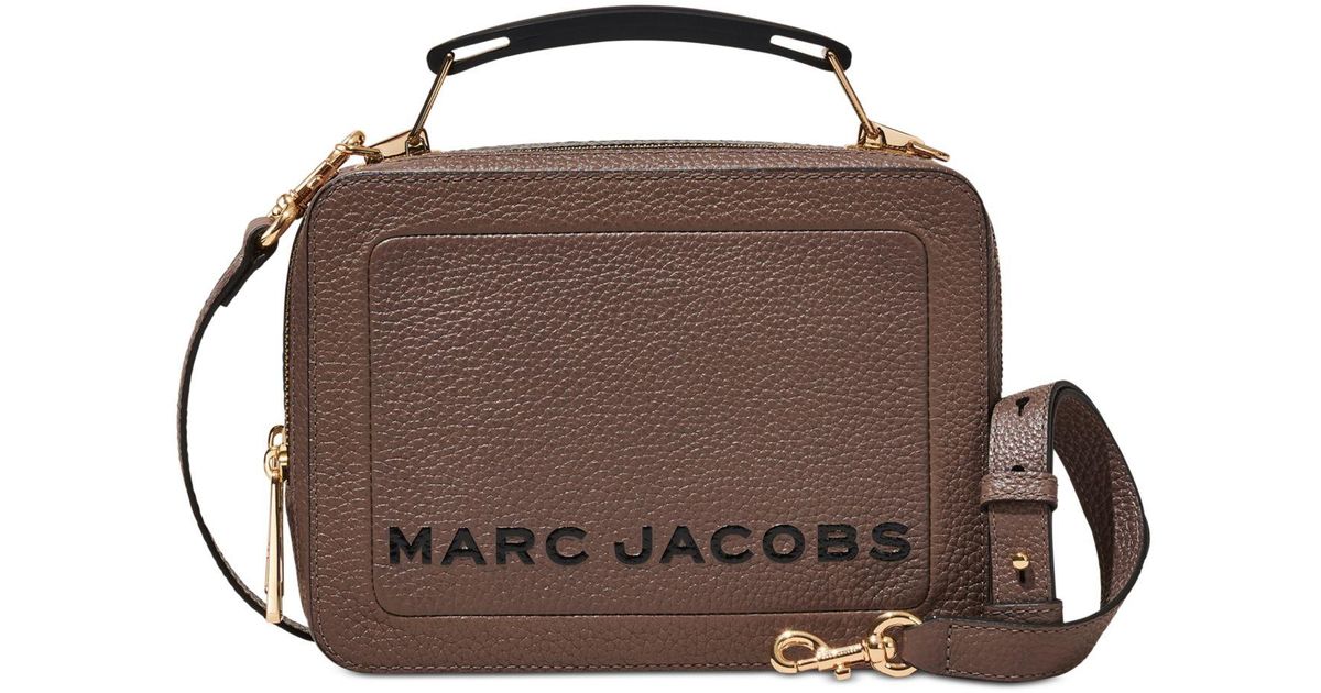 Marc Jacobs The Box 23 Leather Crossbody Lyst