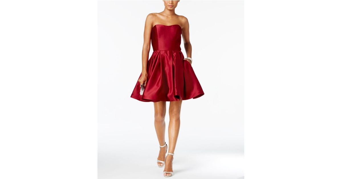 betsy and adam maroon dress