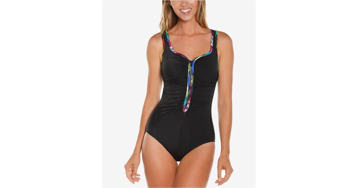 macy's reebok swimsuits