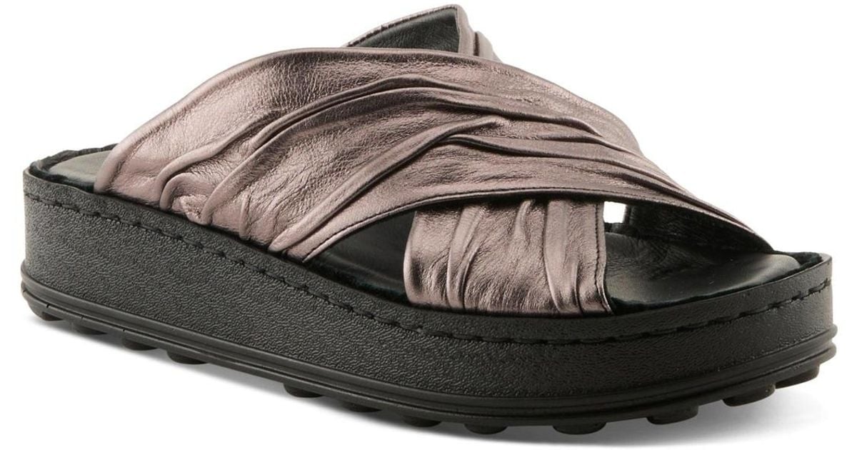 Spring Into Step Boots Spring Step Majorelle Wedge in Brown | Lyst
