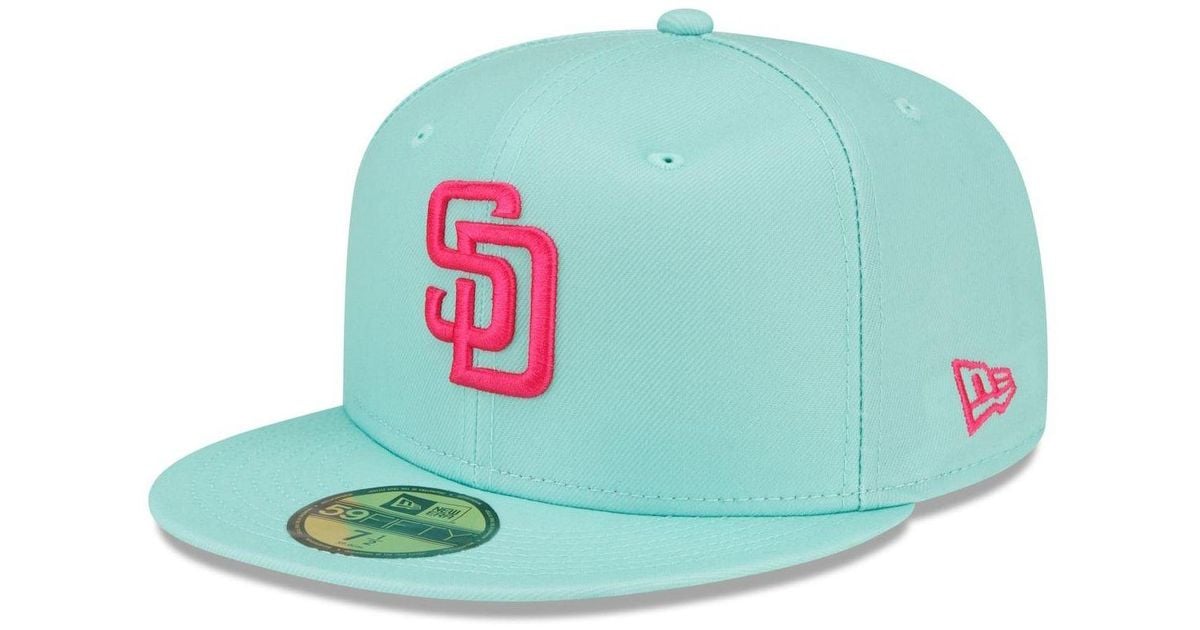 KTZ Mint San Diego Padres 2022 City Connect 9fifty Snapback Adjustable