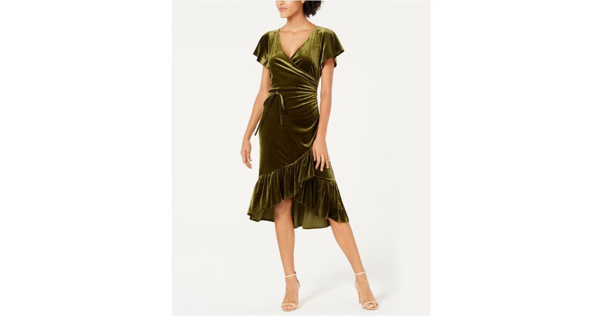 lucy paris wrap dress