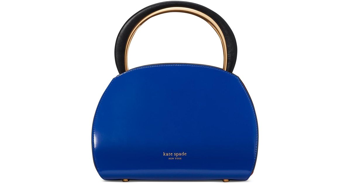 Kate Spade Gallery Colorblocked Smooth Leather Mini Top Handle Satchel