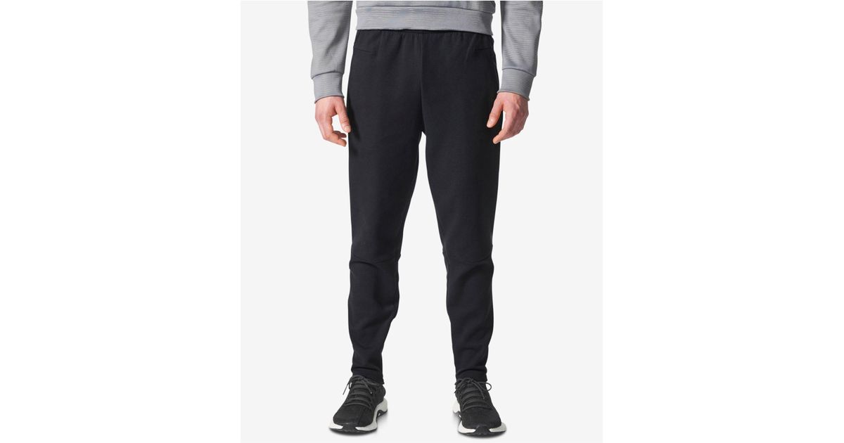 Adidas Cotton Men S Zne Tapered Pants In Black For Men Lyst