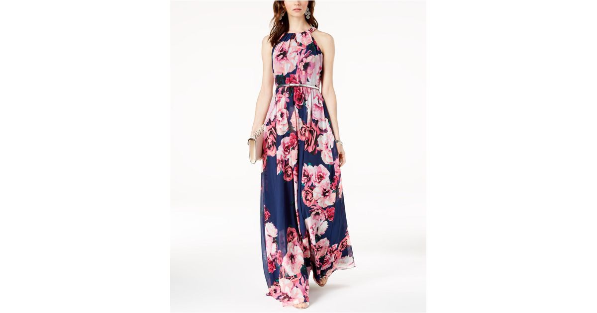 inc floral print maxi dress