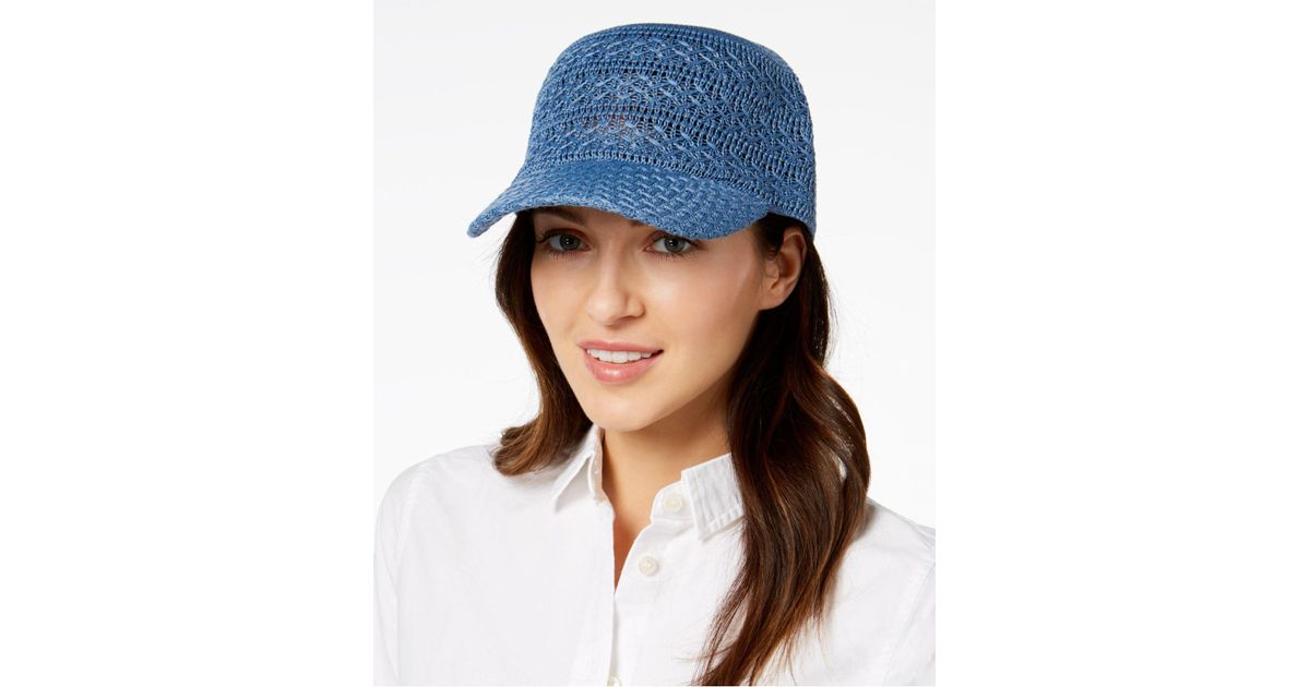 crochet baseball cap