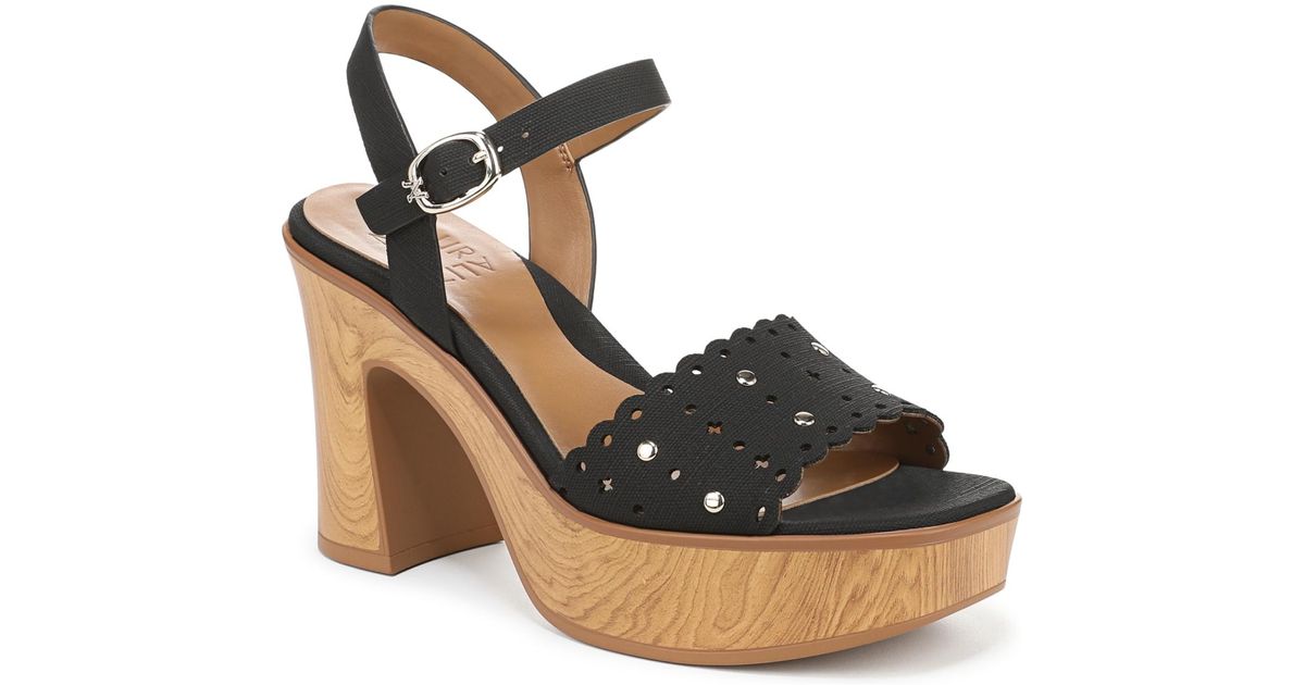 Kira Leather Flatform Sandals