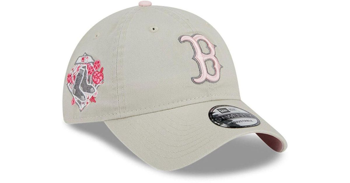 KTZ Khaki Boston Red Sox 2023 Mother's Day 9twenty Adjustable Hat in