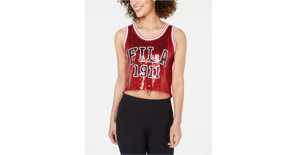 fila sequin jersey