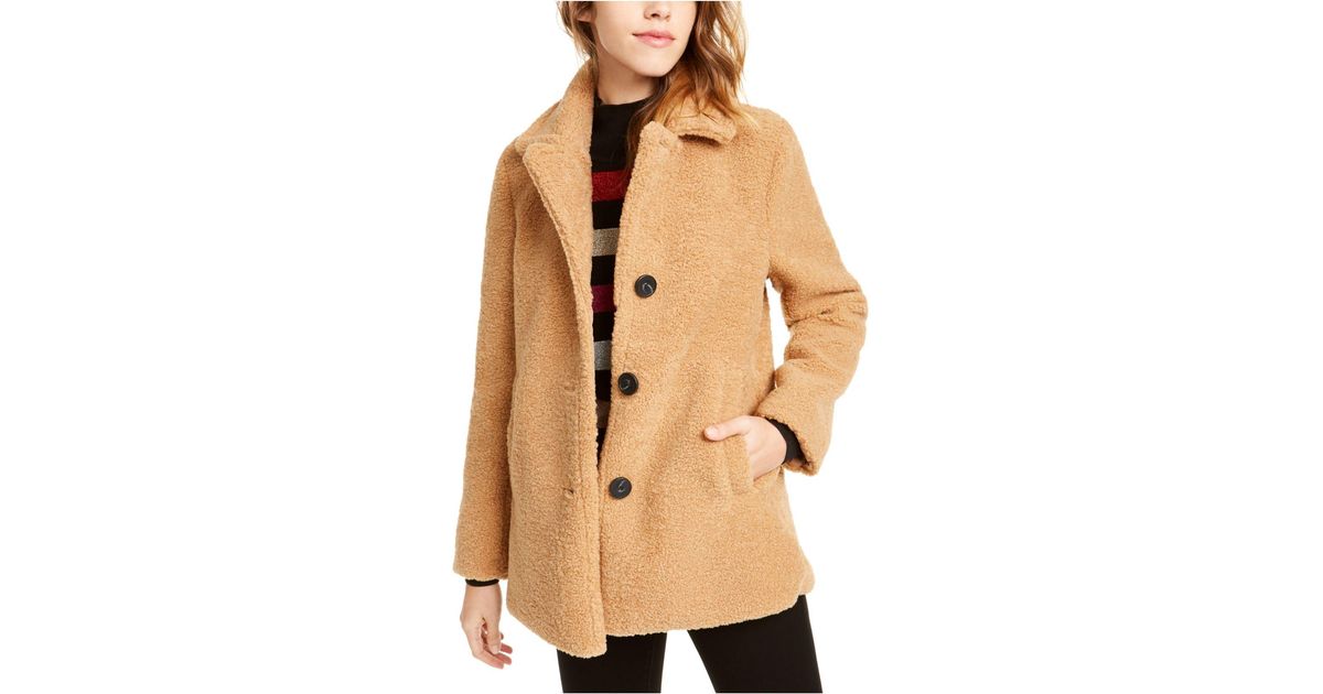 teddy coat macys