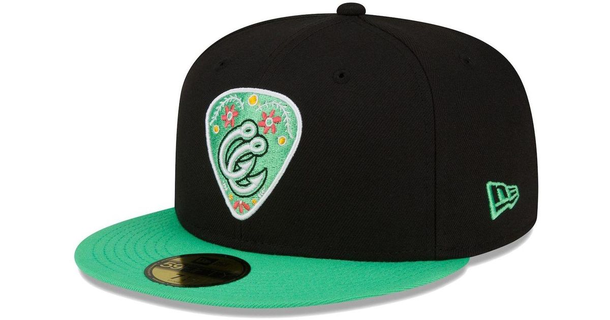 KTZ Black Corpus Christi Hooks Copa De La Diversion 59fifty Fitted Hat
