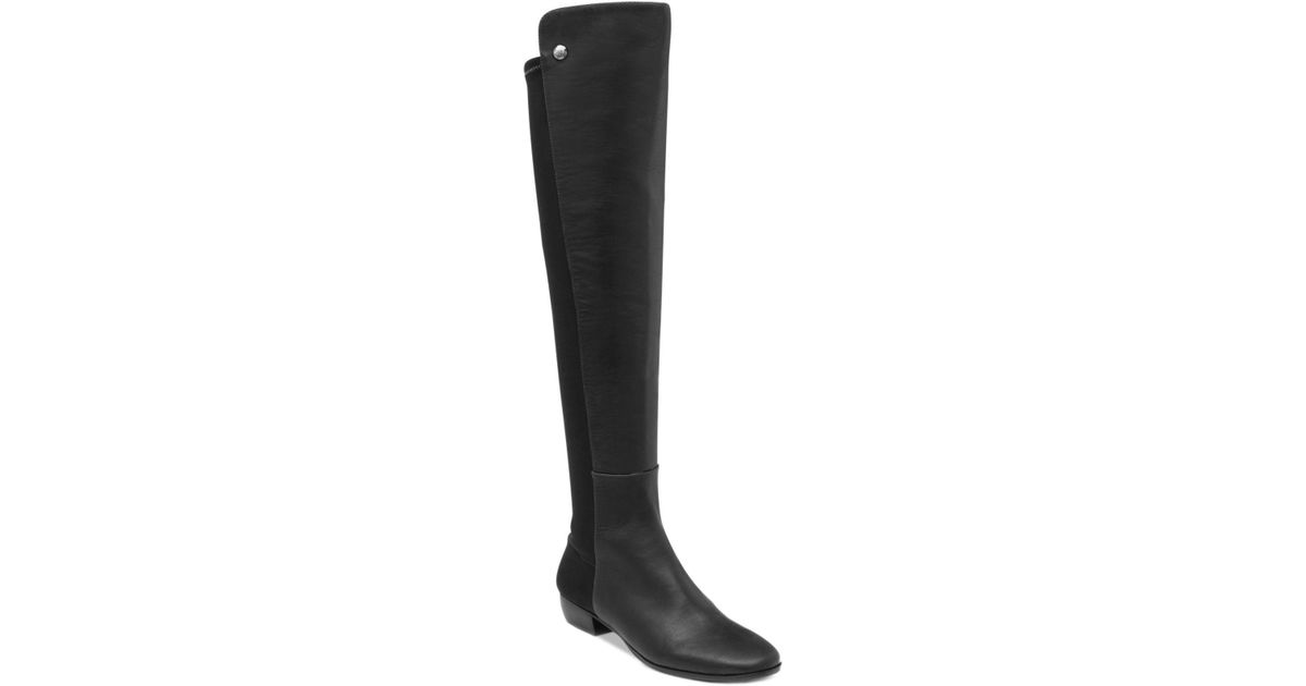 Vince Camuto Karita Tall Riding Boots in Black | Lyst