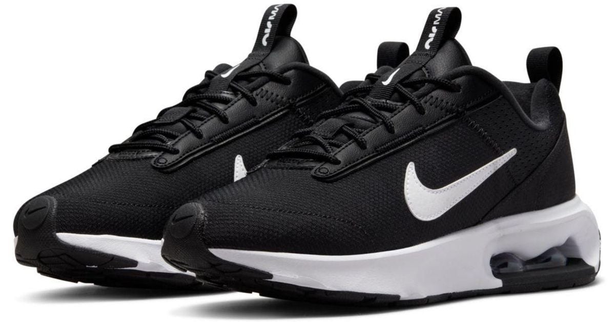 nike air max interlock sneakers in black