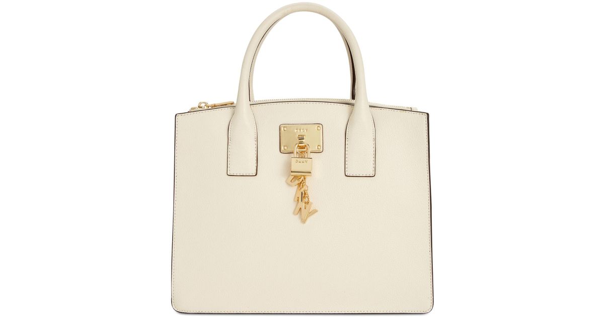 dkny elissa large tote with charms