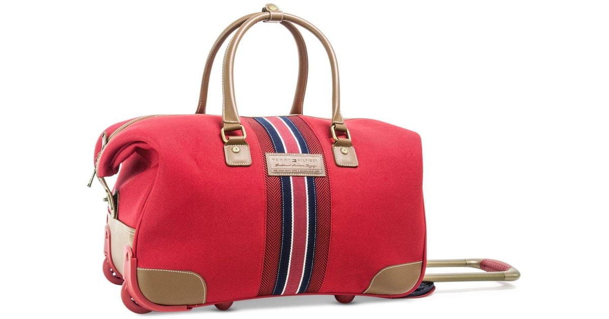 Freeport Rolling City Bag in Red 