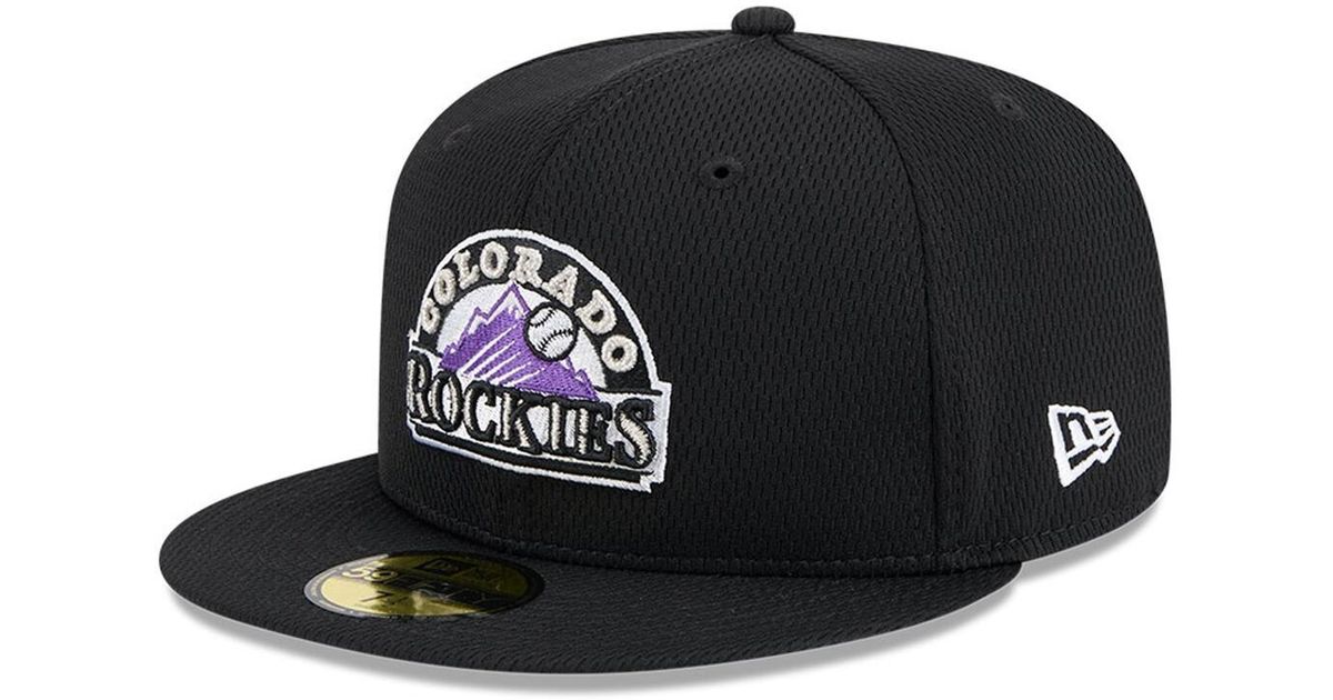 Chapeau ajusté Colorado Rockies New Era 59Fifty MLB