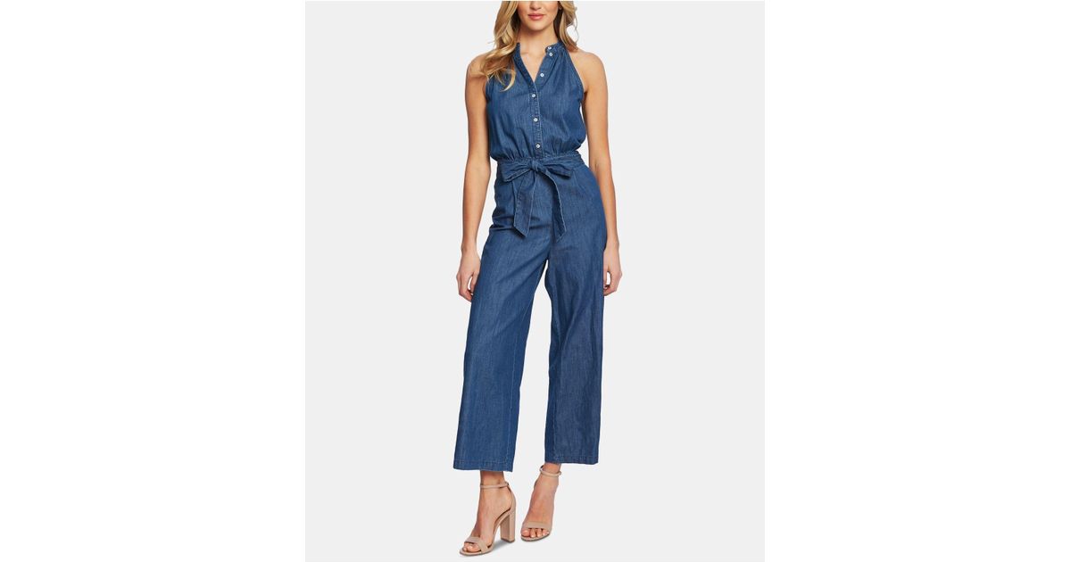 cece denim jumpsuit