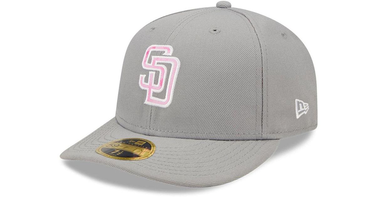 KTZ Synthetic Gray San Diego Padres 2022 Mother's Day Onfield Low
