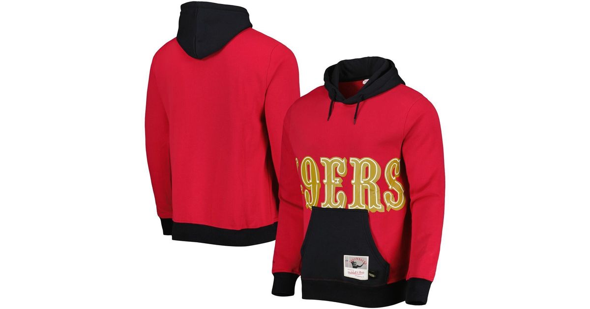 Mitchell and ness 49ers hoodie new arrivals