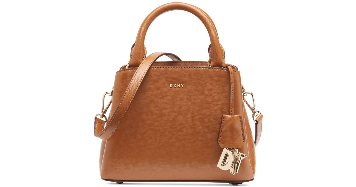 small leather satchel