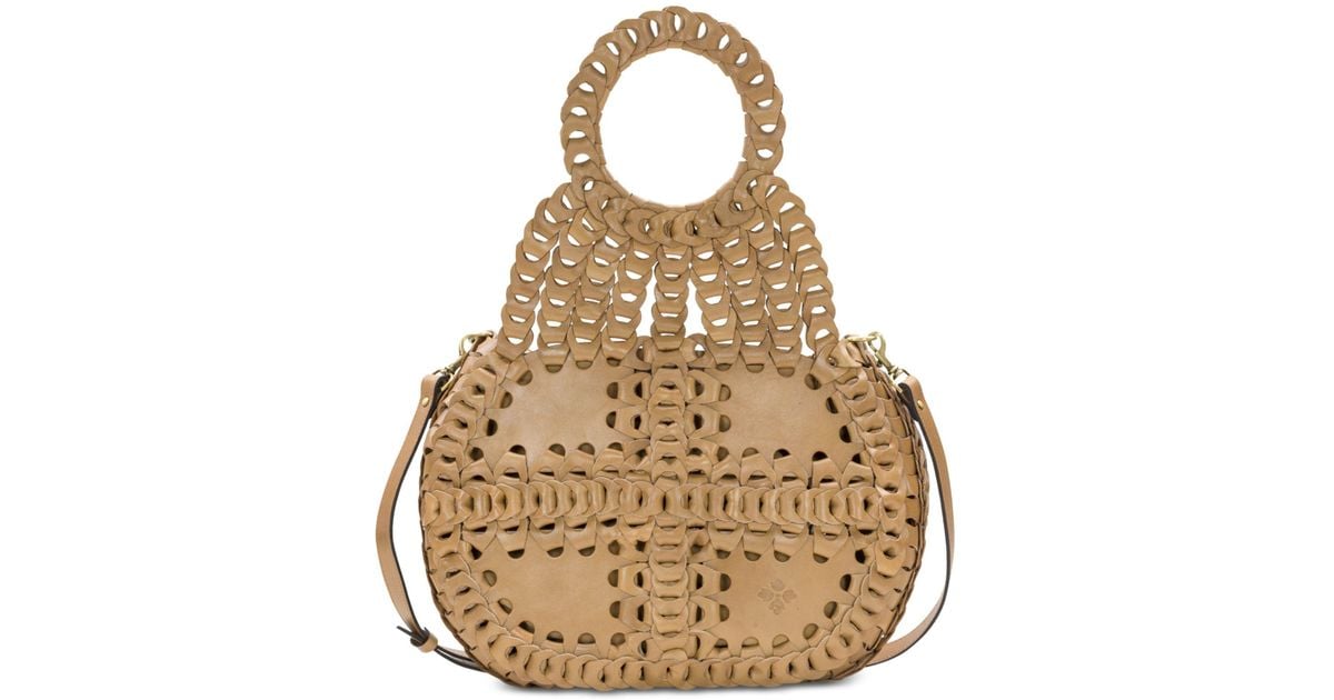 yellow tartan bag
