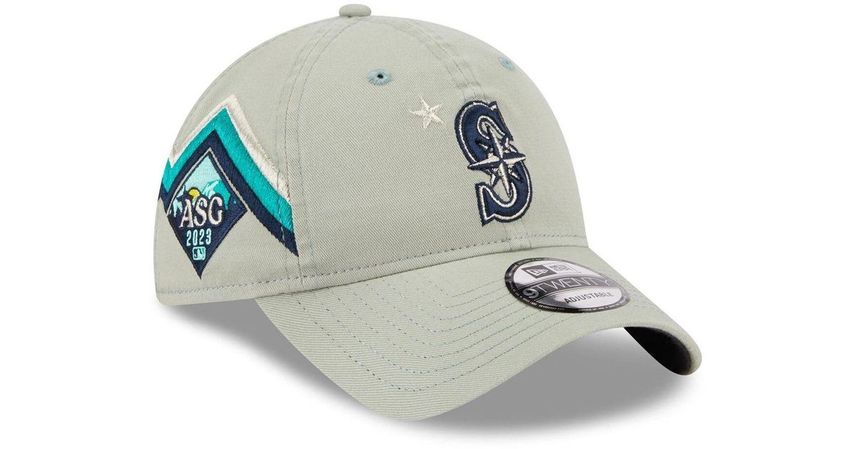 KTZ Mint Seattle Mariners 2023 Mlb Allstar Game 9twenty Adjustable Hat