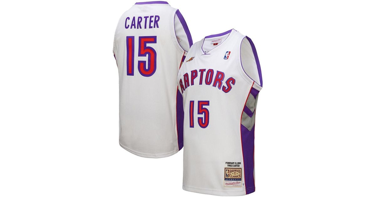 2000 Raptors Kit Side Mitchell & Ness Vince Carter Toronto Raptors 2000 Nba All-star Game ...