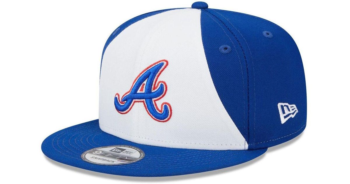KTZ White, Royal Atlanta Braves 2023 City Connect 9fifty Snapback