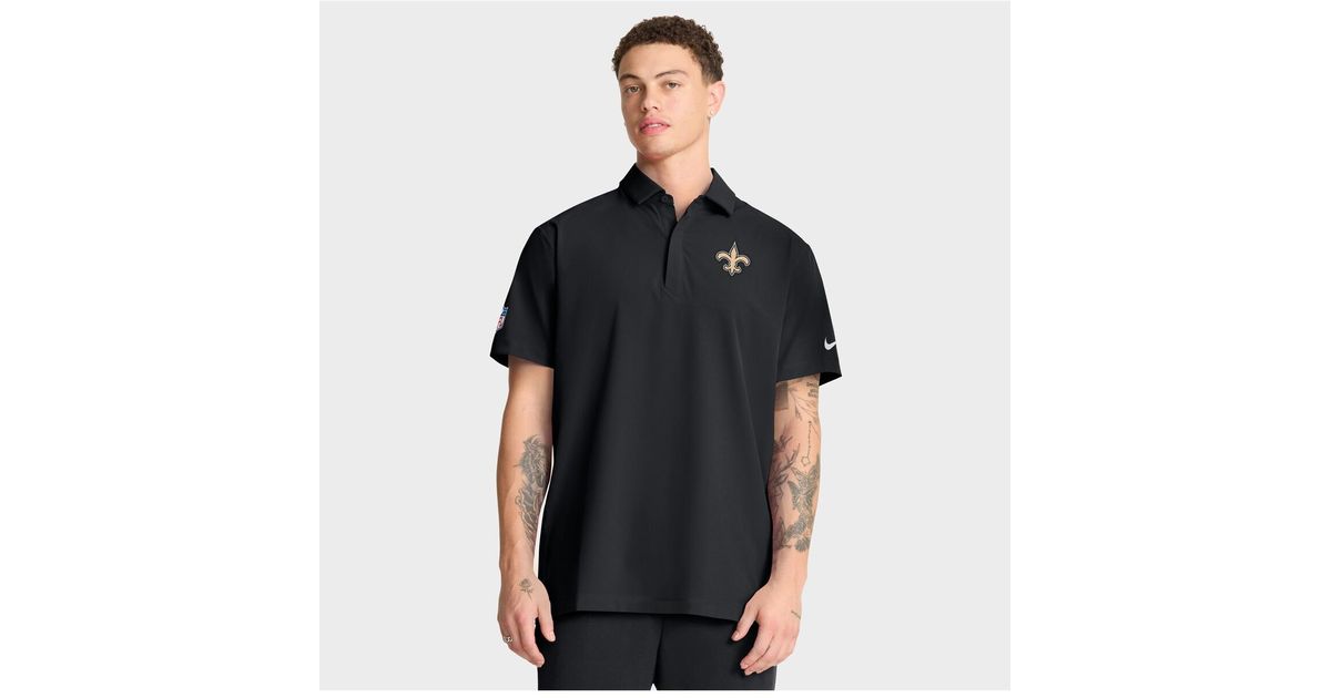 nike saints polo