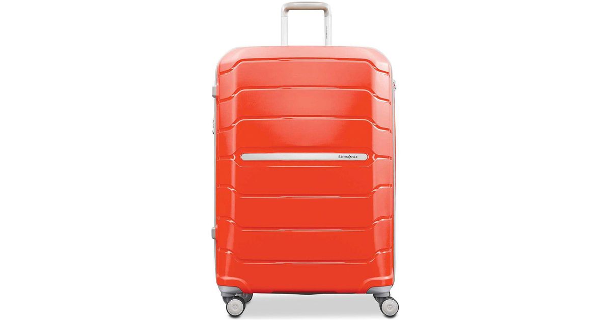 Samsonite Freeform 28" Expandable Hardside Spinner Suitcase in Red Lyst