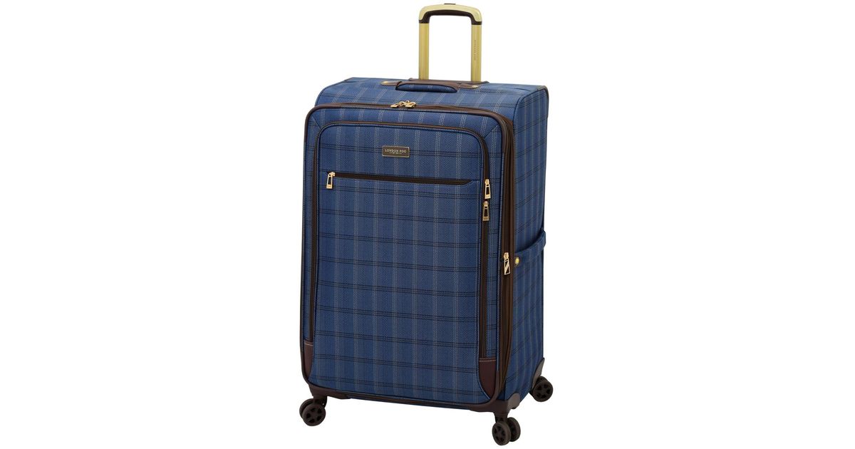 London Fog Brentwood Ii 29" Expandable Spinner Luggage in Blue Lyst