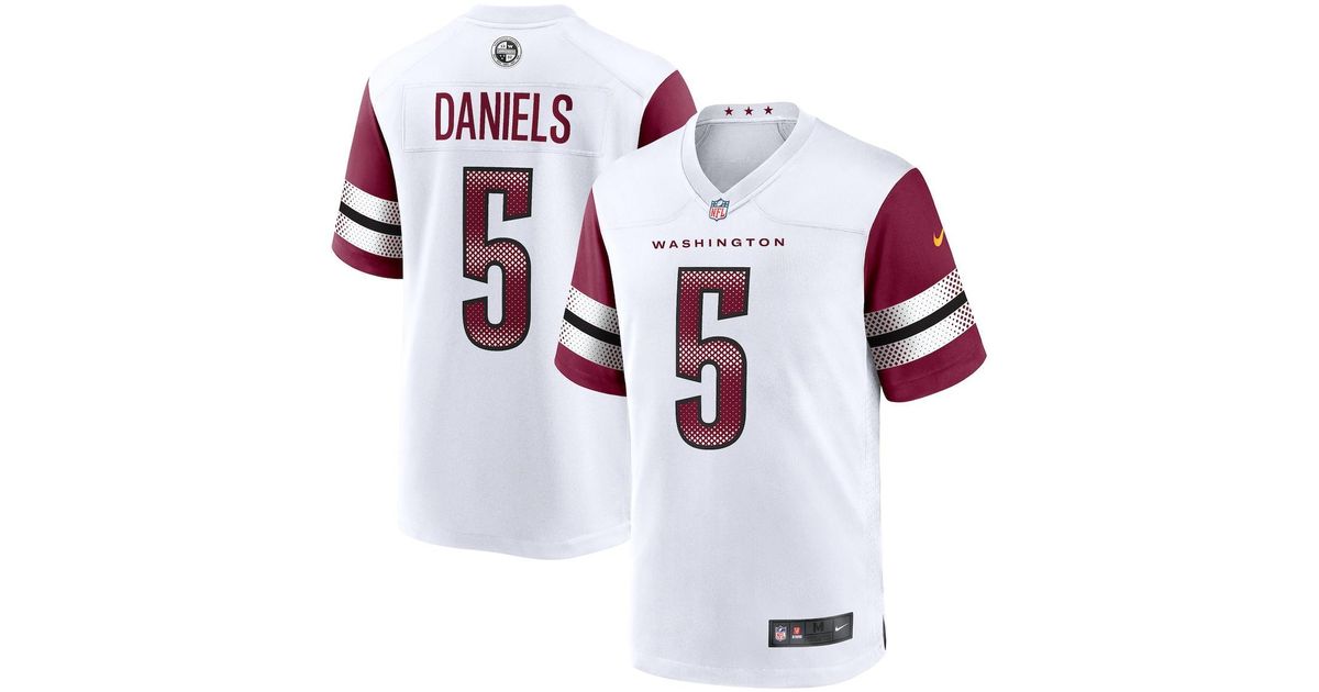 【US限定】NIKE Washington Commanders Jaden Daniels Jersey Men's Nike Jayden Daniels Burgundy Washington Commanders