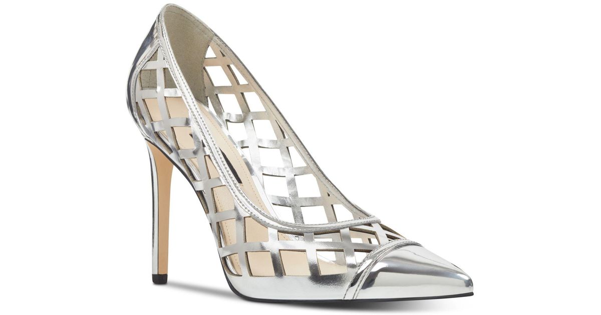 nine west tatum lattice pumps