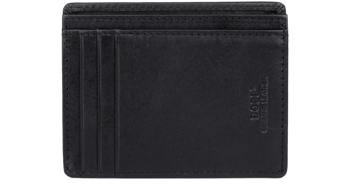 Dopp Regatta Front Pocket Get-away Wallet in Black | Lyst