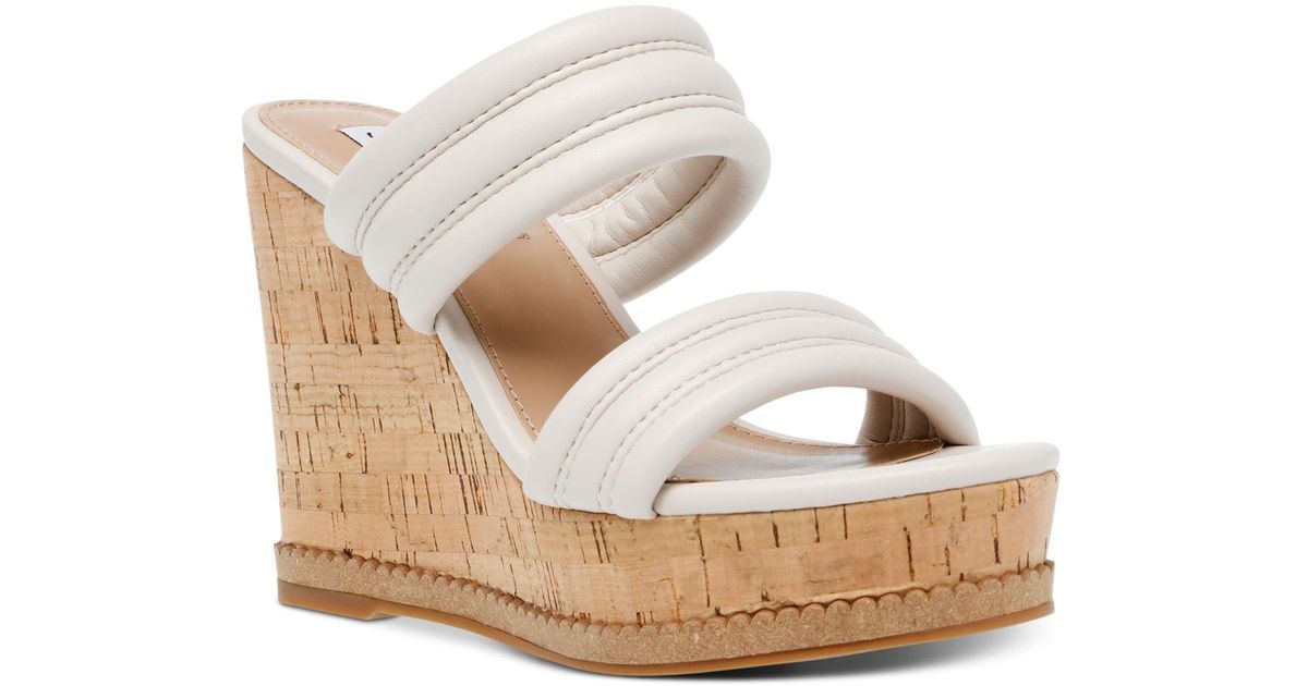 Steve Madden Wipeout Platform Wedge Sandals Lyst