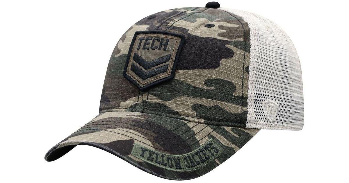 Top Of The World Camo, Cream Tech Yellow Jackets Oht Military