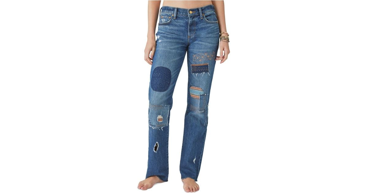 Lucky Brand Yellowstone Easy Rider Bootcut Jeans in Blue Lyst