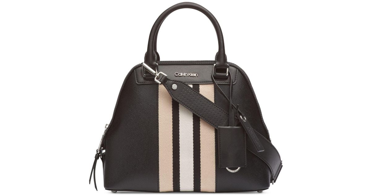 calvin klein clara satchel