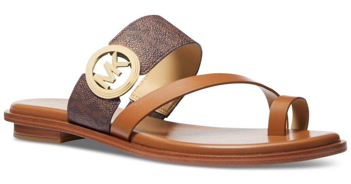 Michael Kors | Shoes | Brand New Michael Kors Letty Toe Ring Sandals |  Poshmark