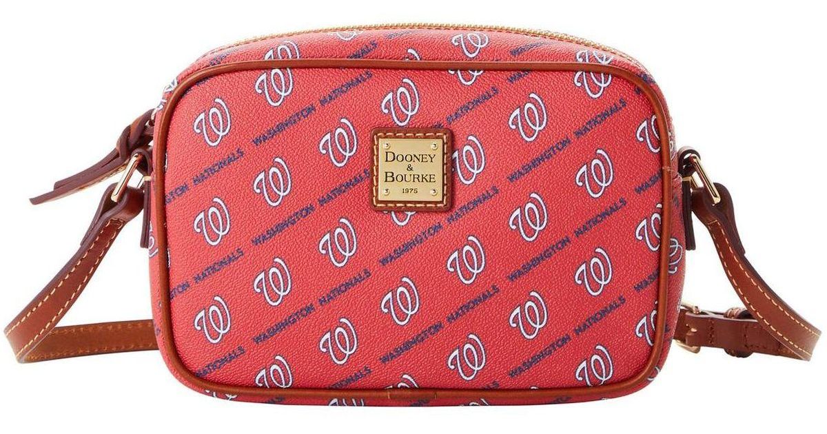 Dooney & Bourke Washington Nationals Camera Crossbody Purse in Red Lyst