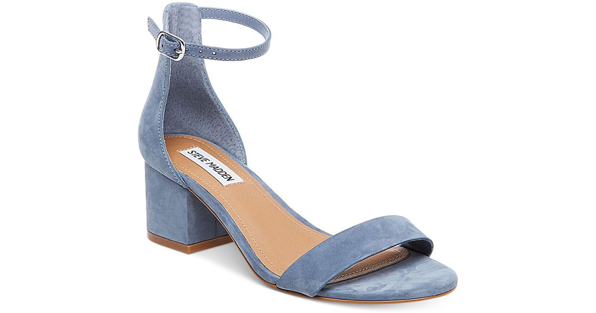 steve madden irenee sandal blue