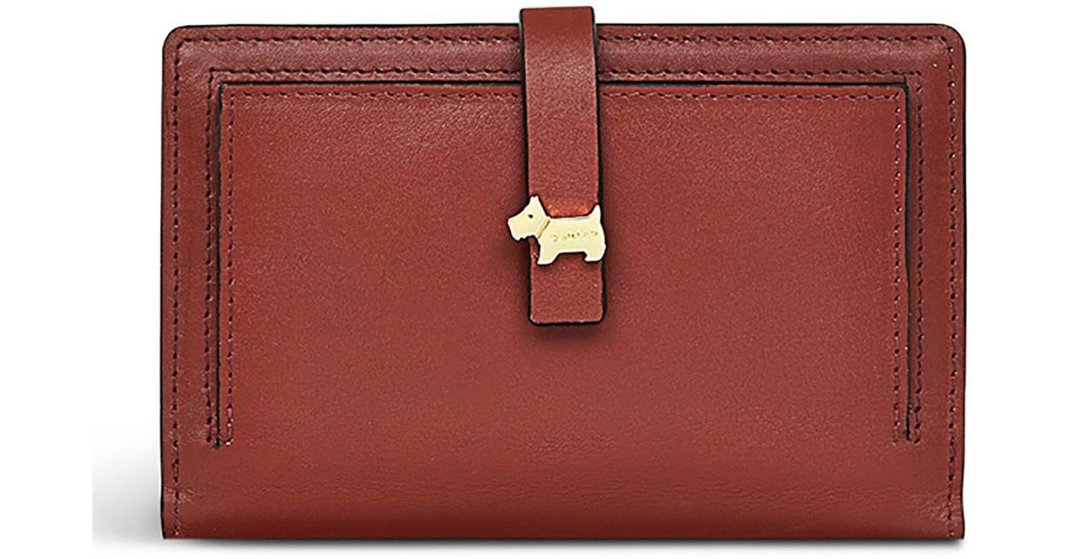 Radley Newick Road Small Leather Bifold Wallet in Red Lyst